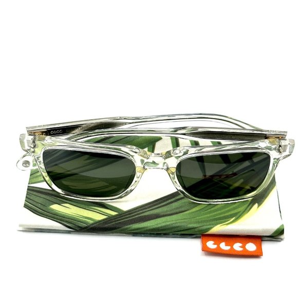 Garrett Leight GLCO Palladium Color Crystal Sunglasses New Unisex - Picture 3 of 6